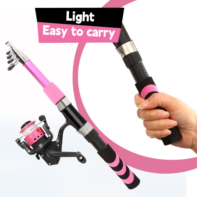 Saltwater Line - Kids Adult Beginner Fishing Rod Combo