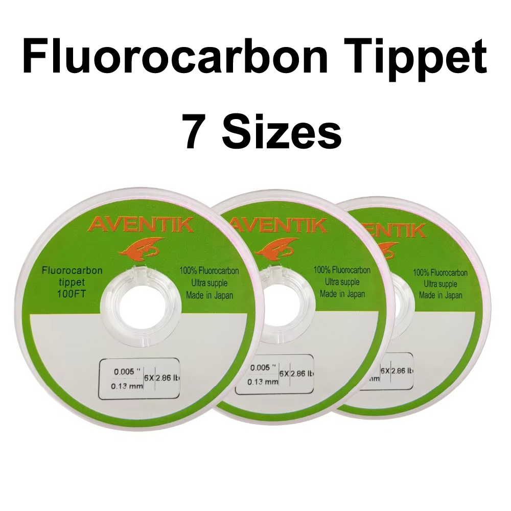 Fluorocarbon Line - Aventik Fluorocarbon Tippet 30m50m Fly Fishing
