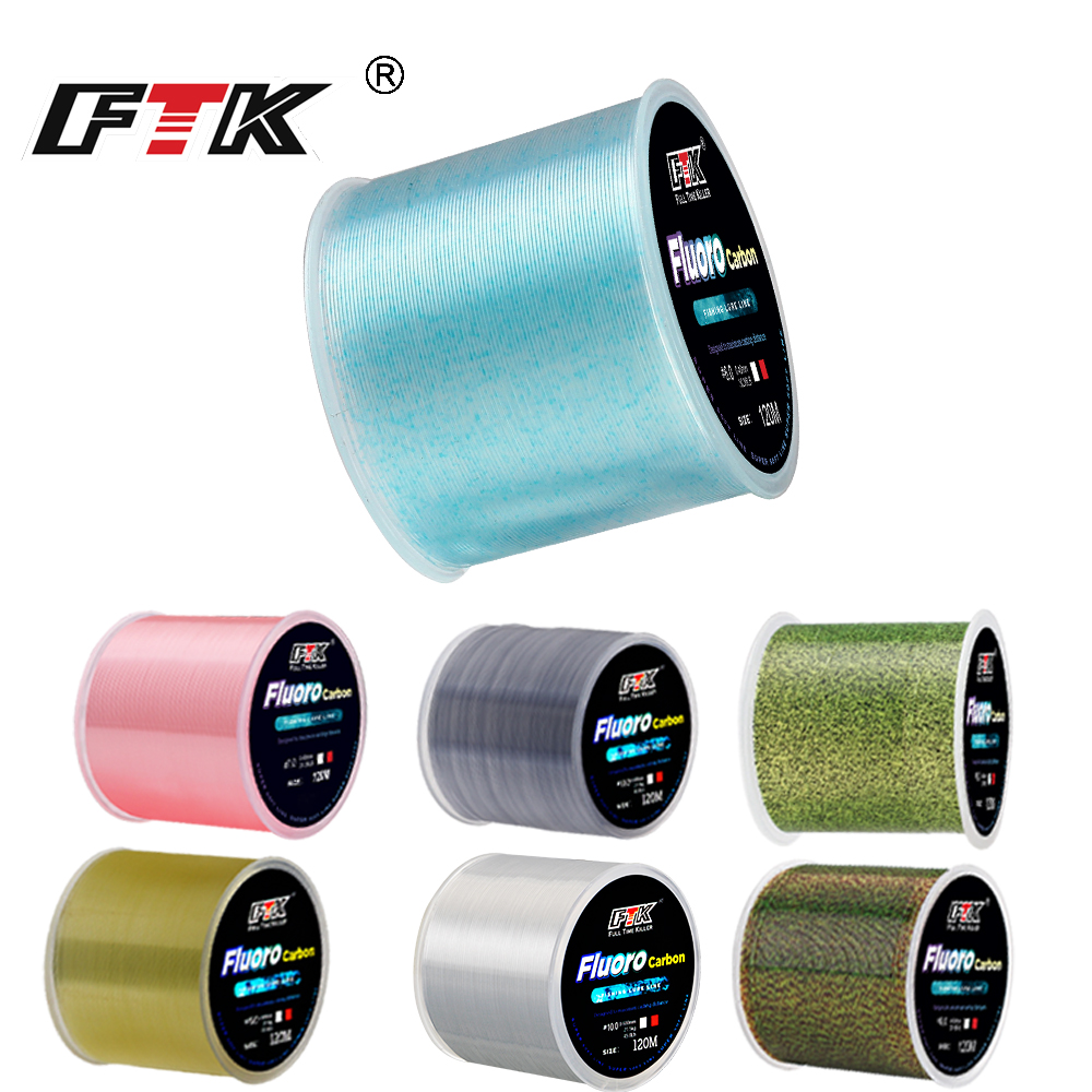 Fluorocarbon Line - FTK 120M Vô Hình Dây Câu