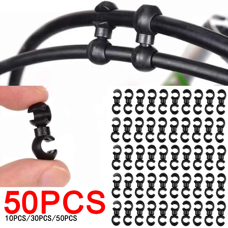 Tippet Line - Rotatable MTB Brake Cable Clips Bicycle