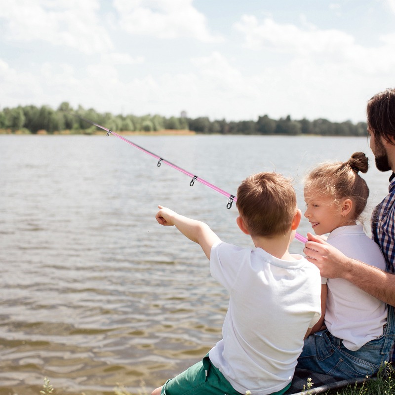 Kids Adult Beginner Fishing Ro - đánh giá và giá Saltwater Line