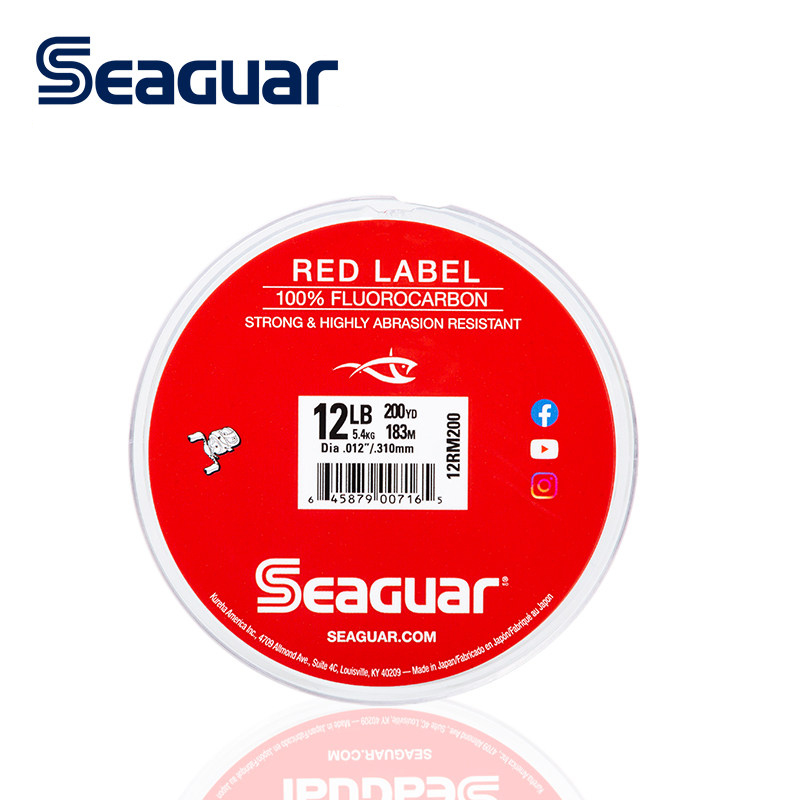 SEAGUAR Red Label 160M/183M 10 - đánh giá và giá Fluorocarbon Line
