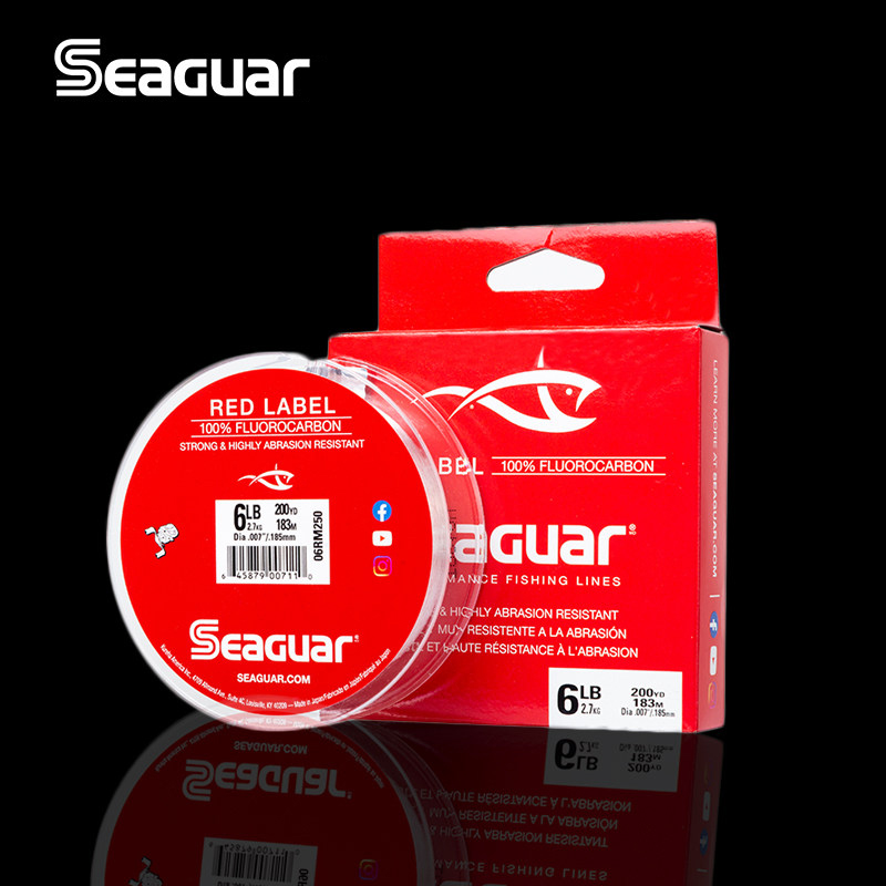 SEAGUAR Red Label 160M/183M 10 - đánh giá và giá Fluorocarbon Line