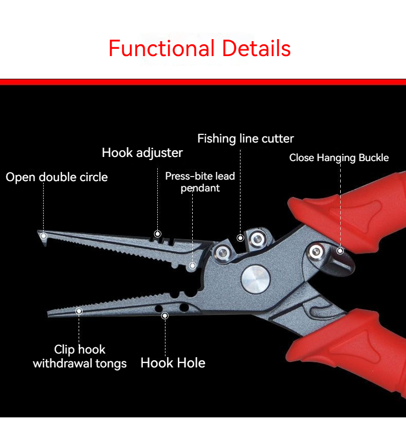 High-Precision Luya Pliers Mul - đánh giá và giá Fishing Line Cutter