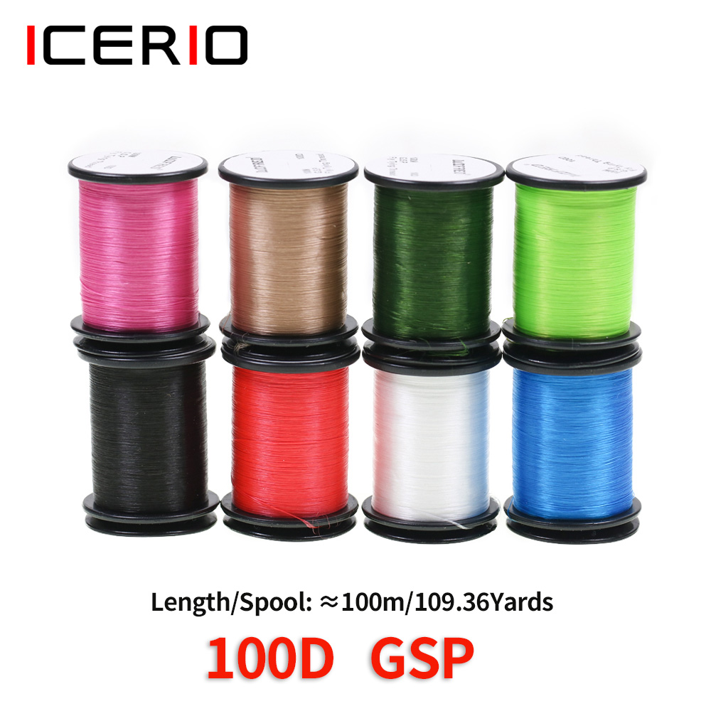ICERIO 2PCS 100D GSP Fly Tying - đánh giá và giá Ice Fishing Line