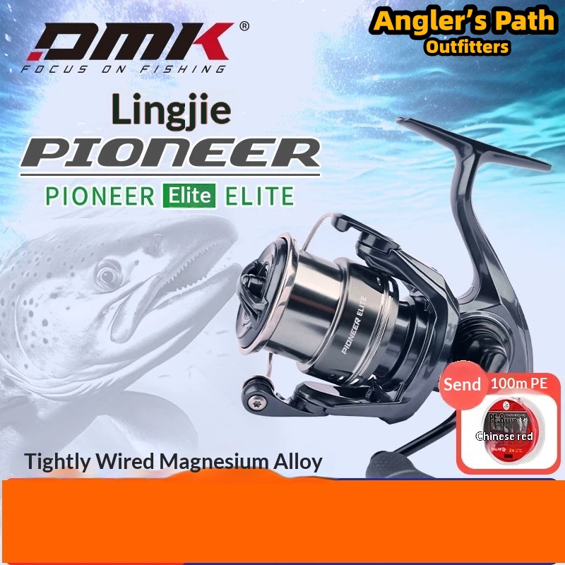 DMK Pioneer Elite Spinning Ree - đánh giá và giá Freshwater Line