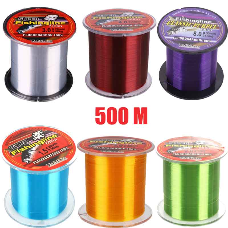 1pc 500M Fishing Line Super St - đánh giá và giá Fluorocarbon Line