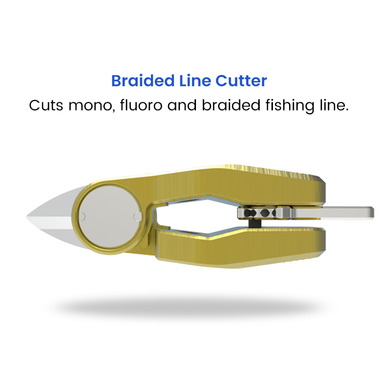 Aluminum Line Clipper 30g Fish - đánh giá và giá Braided Line